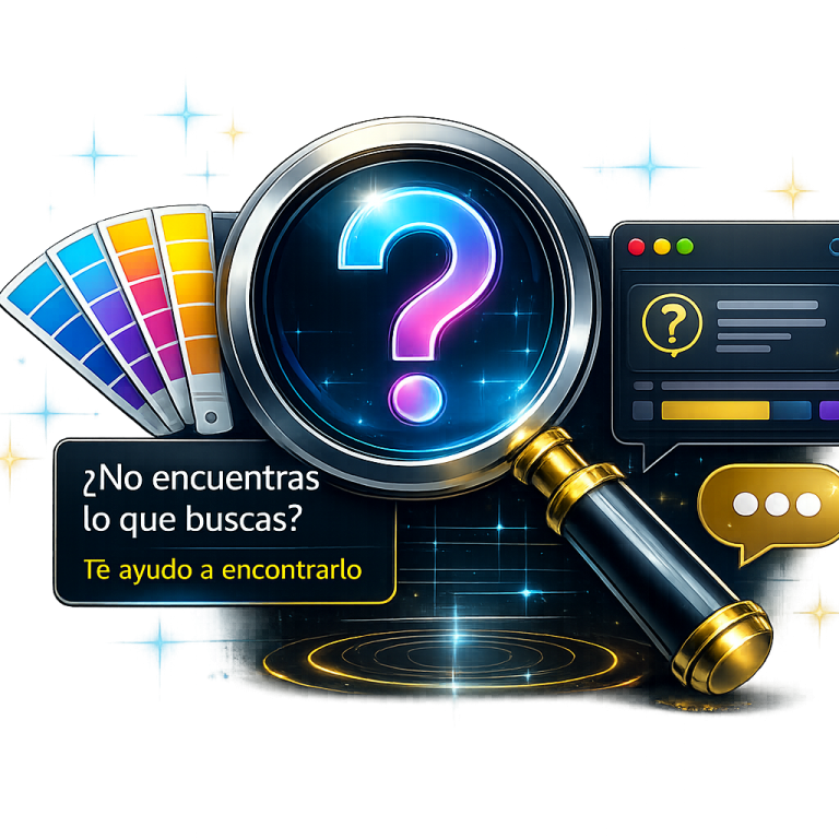 ¿No ves lo que necesitas? Te ayudo a encontrarlo Servicios personalizados con inteligencia artificial