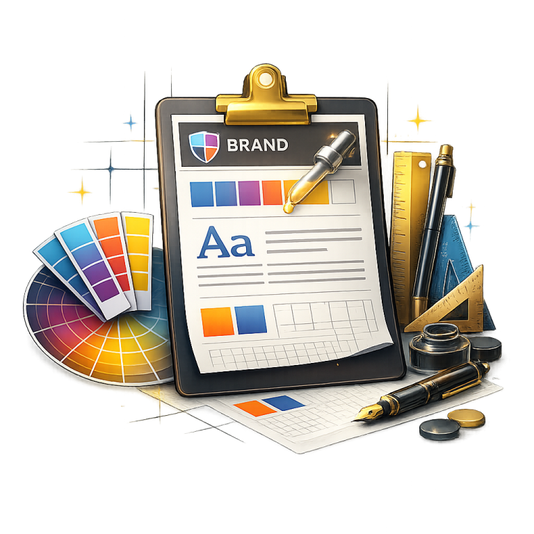 Logos profesionales creados con inteligencia artificial Diseño de logos e identidad visual con IA generativa